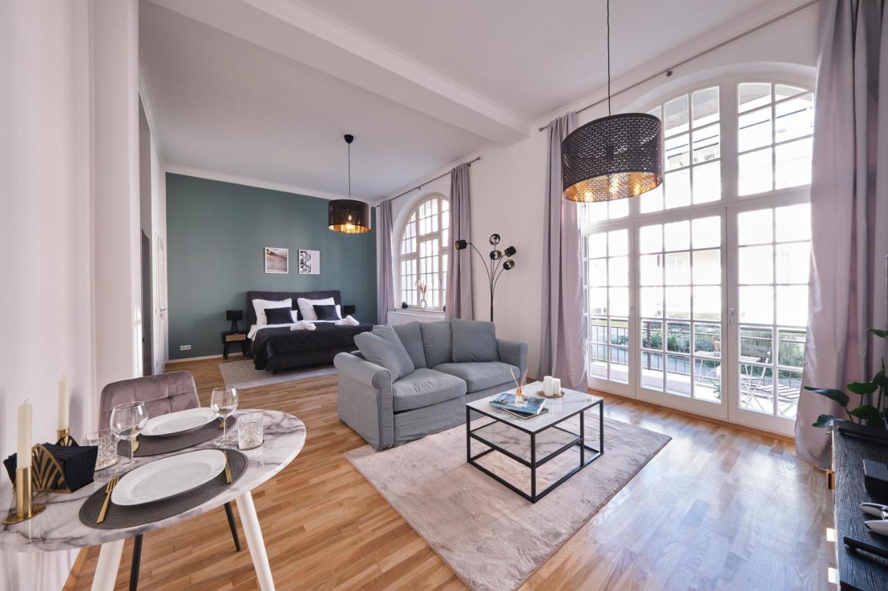 Historisches Deluxe Apartment Im Marianum 诺伊斯 外观 照片