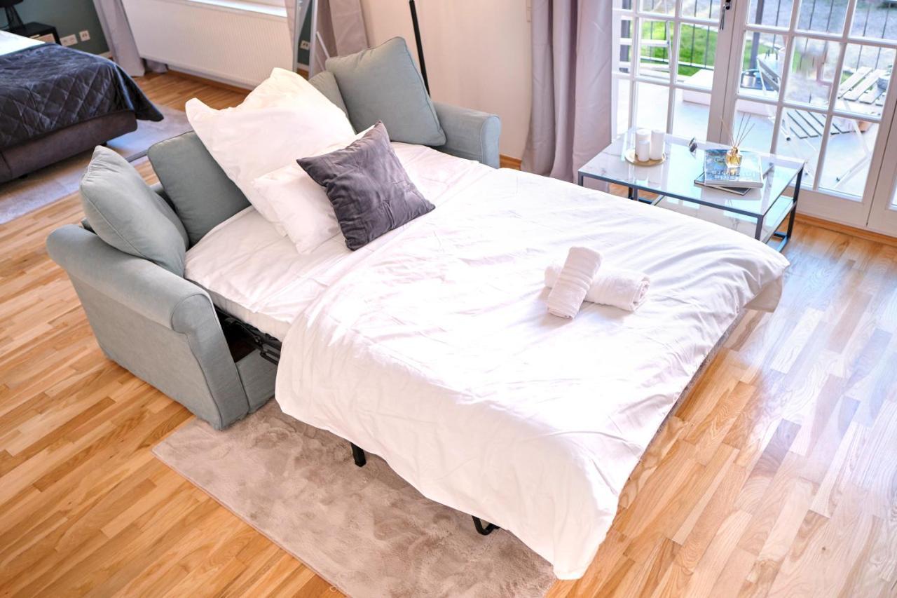 Historisches Deluxe Apartment Im Marianum 诺伊斯 外观 照片