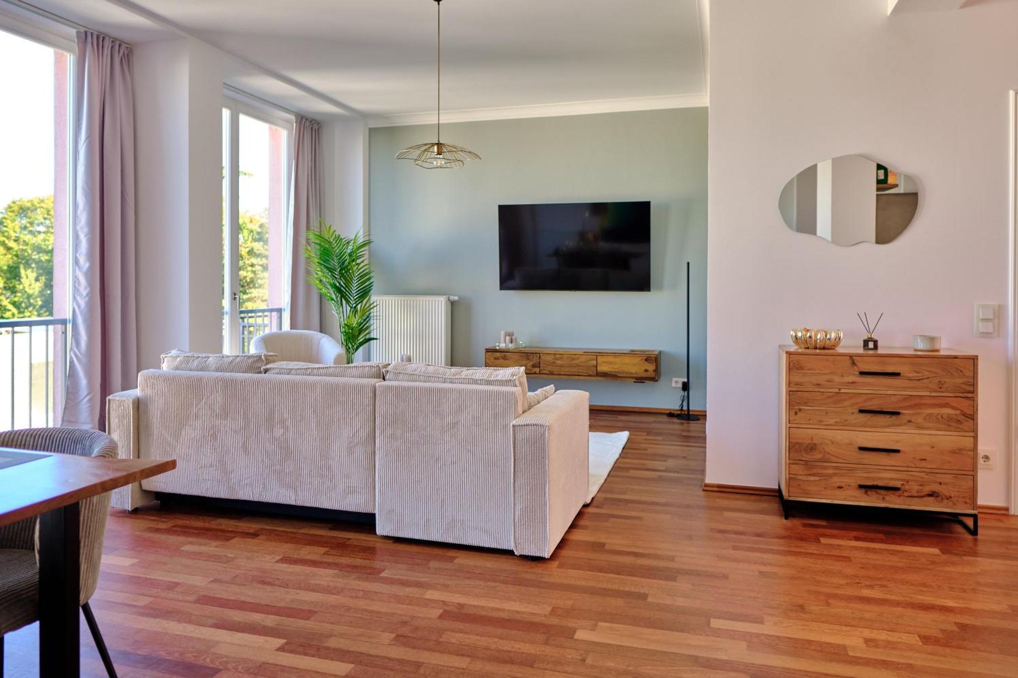 Historisches Deluxe Apartment Im Marianum 诺伊斯 外观 照片
