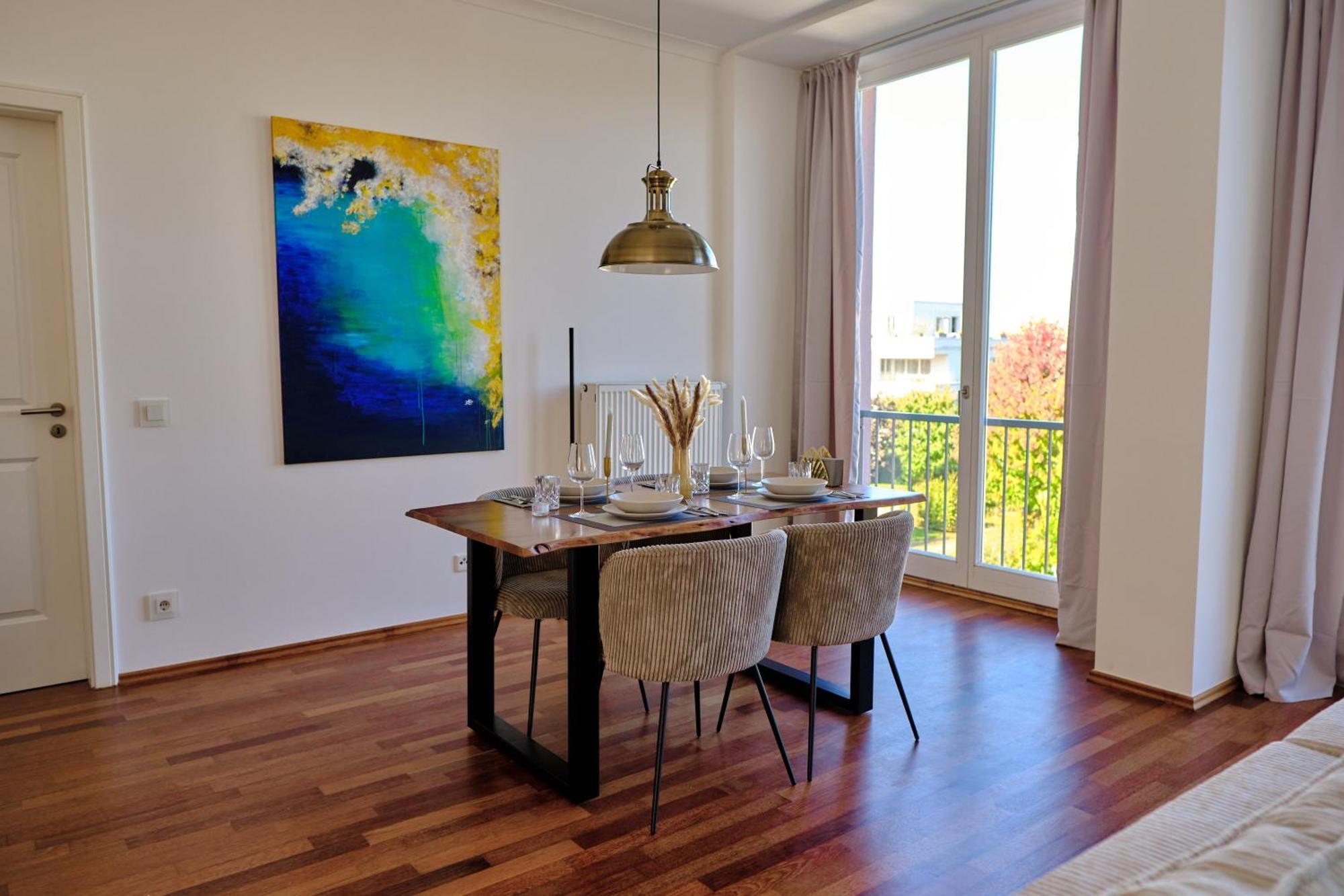 Historisches Deluxe Apartment Im Marianum 诺伊斯 外观 照片